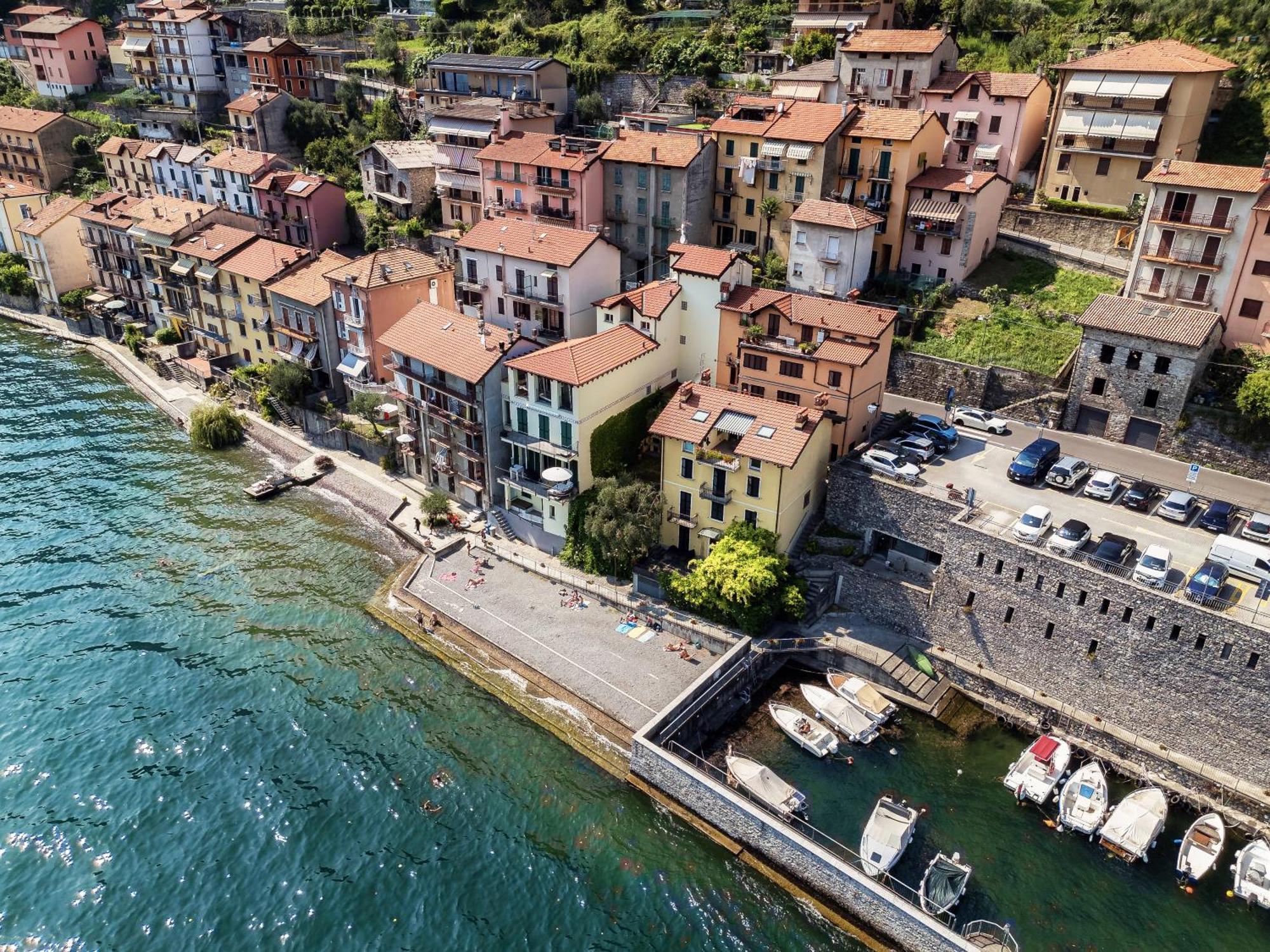 Delizioso Bilocale Vista Lago Colonno Ngoại thất bức ảnh