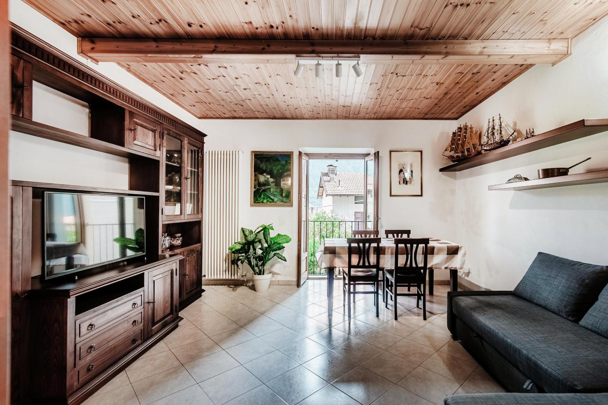 Delizioso Bilocale Vista Lago Colonno Ngoại thất bức ảnh
