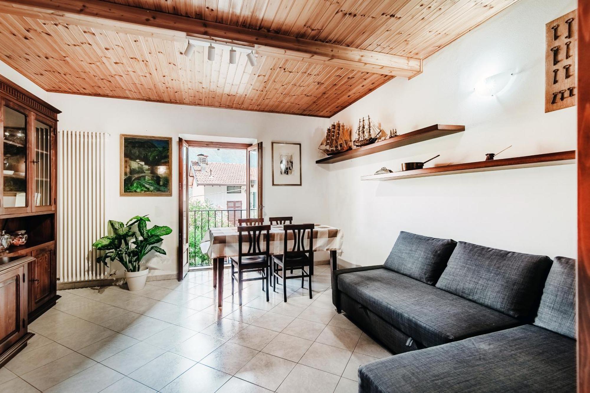 Delizioso Bilocale Vista Lago Colonno Ngoại thất bức ảnh